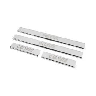Carmos V2 kynnyslistat (4 kpl, ruostumaton teräs) kuva 2