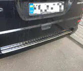 Mercedes Viano 2004–2014 Takapuskurin suojalista taivutuksella (Carmos V2, ruostumaton teräs) kuva 2