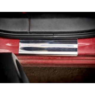 Kynnyslistat (Carmos V2, 4 kpl, ruostumaton teräs) Nissan Qashqai 2010–2014 kuva 4