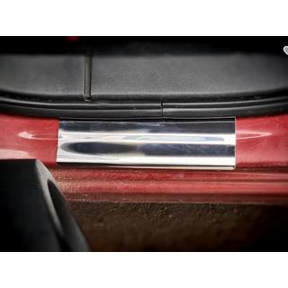Kynnyslistat (Carmos V2, 4 kpl, ruostumaton teräs) Nissan Qashqai 2014–2021 kuva 4