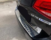 Volkswagen Passat B8 2015–2023 Krominen takapuskurin suojalista Carmos V2 (SW) kuva 2