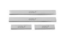 Volkswagen Golf 6 2008–2014 Carmos V2 kynnyslistat (4 kpl, ruostumaton teräs) kuva 1