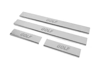Volkswagen Golf 6 2008–2014 Carmos V2 kynnyslistat (4 kpl, ruostumaton teräs) kuva 2