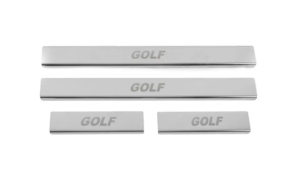 Volkswagen Golf 6 2008–2014 Carmos V2 kynnyslistat (4 kpl, ruostumaton teräs) Image