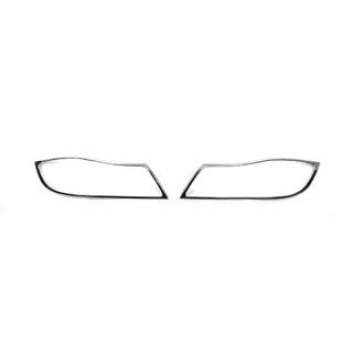 Ajovalojen kromilistat (2 kpl, muovi) BMW 3-sarja E90/E91 2005–2011 kuva 3