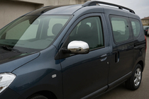Dacia Dokker 2013–2022 Kromiset peilinkuoret (2 kpl, ABS) kuva 1
