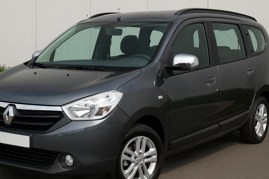 Dacia Lodgy 2012–2022 Kromiset peilinkuoret (2 kpl, ABS) Image