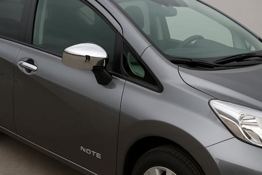 Nissan Note 2012–2020 Kromiset peilinkuoret (2 kpl, ABS) Image