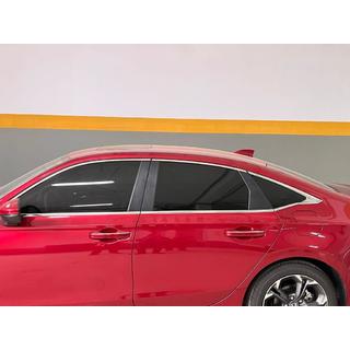 Ikkunoiden alalistat (8 kpl, ruostumaton teräs) Honda Civic Sedan 2021– kuva 1