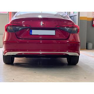 Takapuskurin suojalista (Sedan, ruostumaton teräs) Honda Civic Sedan 2021– kuva 1