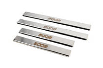 Peugeot 5008 2016–2023 Carmos-kynnyslistat (4 kpl, ruostumaton teräs) kuva 2