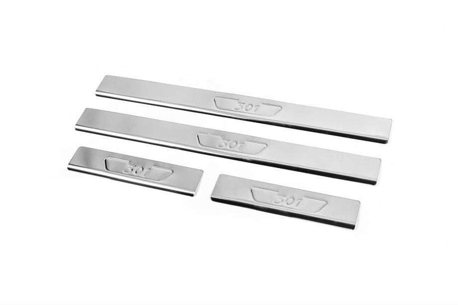 Peugeot 301 2012– Carmos V2 kynnyslistat (4 kpl, ruostumaton teräs) Image