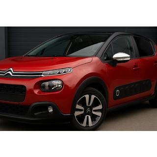 Peilinkuoret (2 kpl, ruostumaton teräs) Citroen C-3 2016–2023 kuva 3