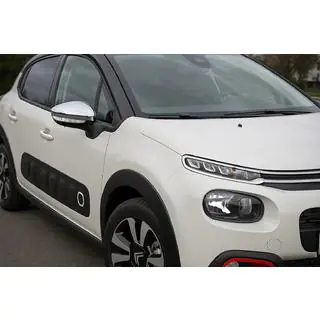 Peilinkuoret (2 kpl, ruostumaton teräs) Citroen C-3 2016–2023 kuva 1