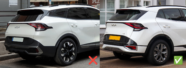 Kia Sportage 2021– Ikkunatuuliohjaimet kromilistalla Niken (SWB, 4 kpl) kuva 9