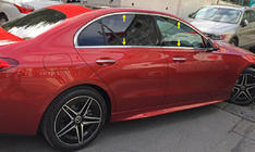 Mercedes C-sarja W206 2022– Ikkunoiden täydellinen kehyslista (ruostumaton teräs) kuva 1
