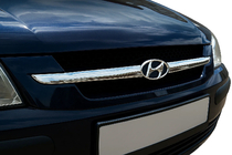 Hyundai Getz 2002– Jäähdyttimensäleikön kromilistat (2-os., RST) kuva 1