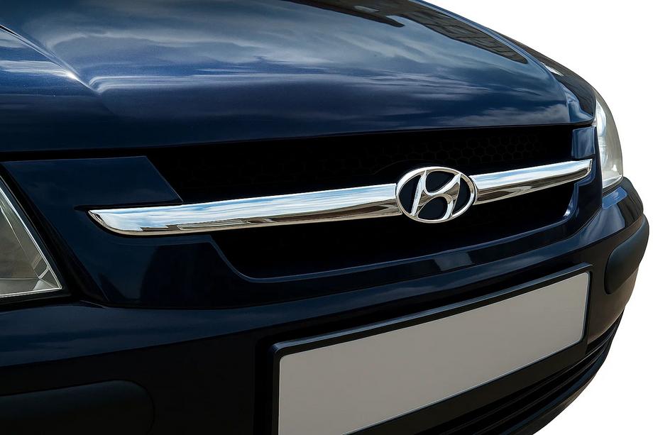 Hyundai Getz 2002– Jäähdyttimensäleikön kromilistat (2-os., RST) Image