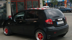 Hyundai Getz 2002– Ulkoiset ikkunalistat (6 kpl, ruostumaton teräs) OmsaLine – italialainen ruostumaton teräs kuva 4