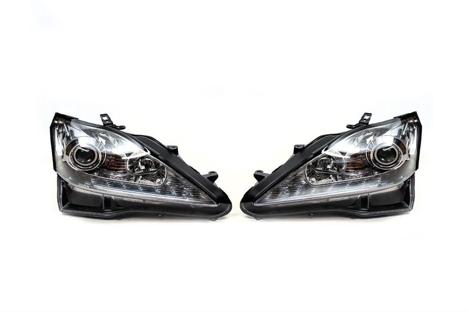 Lexus IS 2005–2013 OEM V2 Silver ajovalot (2 kpl) Image