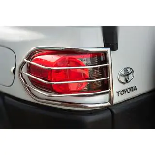 Takavalojen suojat, ruostumaton teräs (2 kpl) Toyota FJ Cruiser 2006–2022 kuva 1