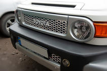 Toyota FJ Cruiser 2006–2022 Kromatut maskilistat (ruostumaton teräs) kuva 3