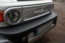 Toyota FJ Cruiser 2006–2022 Kromatut maskilistat (ruostumaton teräs) kuva 2