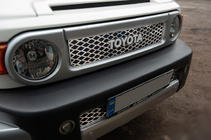 Toyota FJ Cruiser 2006–2022 Kromatut maskilistat (ruostumaton teräs) kuva 5