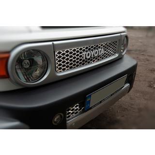 Kromatut maskilistat (ruostumaton teräs) Toyota FJ Cruiser 2006–2022 kuva 2