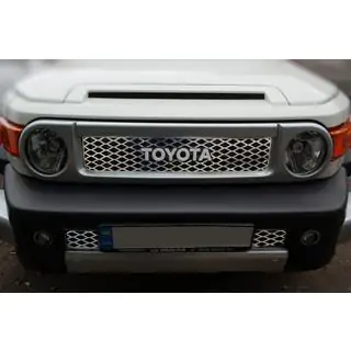 Kromatut maskilistat (ruostumaton teräs) Toyota FJ Cruiser 2006–2022 kuva 1