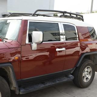 Ikkunalistojen sarja (ruostumaton teräs, 16 osaa) Toyota FJ Cruiser 2006–2022 kuva 2