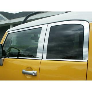 Ikkunalistojen sarja (ruostumaton teräs, 16 osaa) Toyota FJ Cruiser 2006–2022 kuva 4