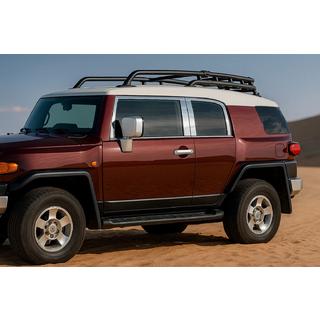 Ikkunalistojen sarja (ruostumaton teräs, 16 osaa) Toyota FJ Cruiser 2006–2022 kuva 1