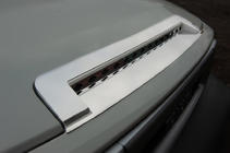 Toyota FJ Cruiser 2006–2022 Krominen konepellin lista (ruostumaton teräs) kuva 1