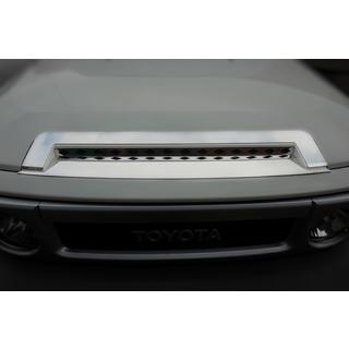 Krominen konepellin lista (ruostumaton teräs) Toyota FJ Cruiser 2006–2022 kuva 3