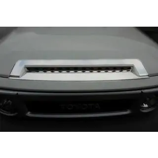 Krominen konepellin lista (ruostumaton teräs) Toyota FJ Cruiser 2006–2022 kuva 3