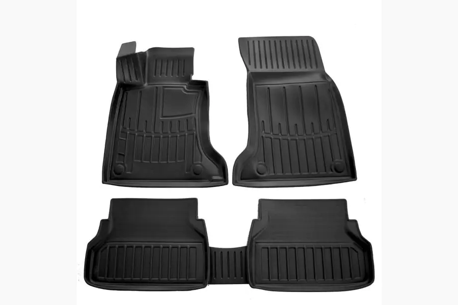 BMW 5-sarja E60/E61 2003–2010 Stingray 3D lattiamatot (2WD) (5 kpl, polyuretaani) Image