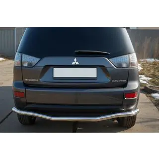 Takasuojakaari D125201 (ruostumaton teräs) Mitsubishi Outlander 2006–2012 kuva 1