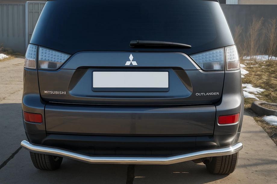Mitsubishi Outlander 2006–2012 Takasuojakaari D125201 (ruostumaton teräs) Image