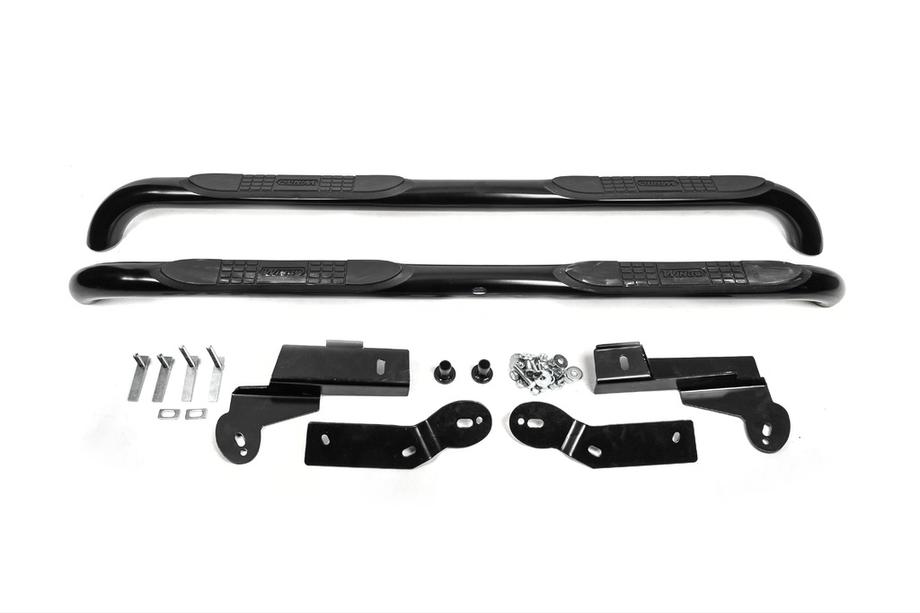 Toyota Rav 4 2006–2013 Sivuputket pitkälle akselivälille L 169,5 (2 kpl, mustat) Kuva 1