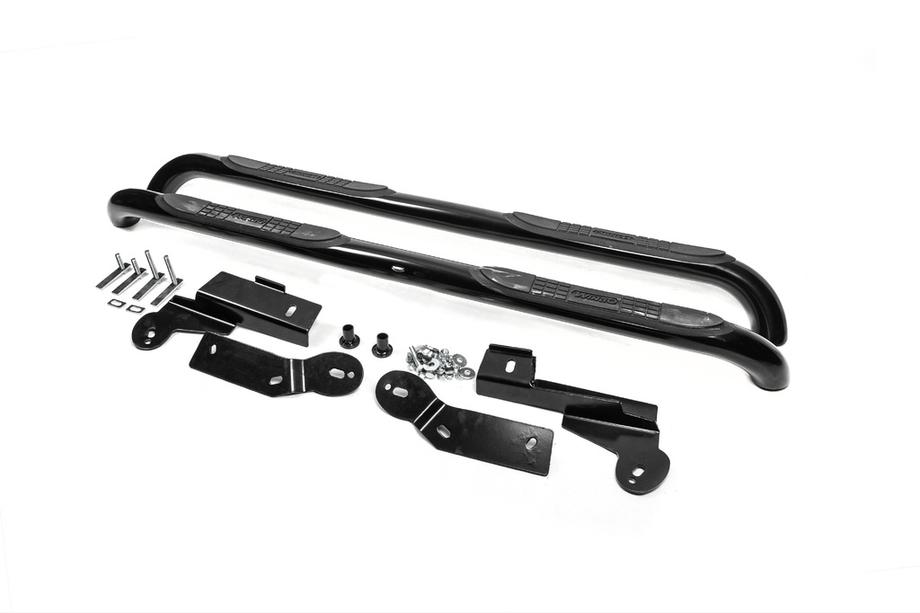 Toyota Rav 4 2006–2013 Sivuputket pitkälle akselivälille L 169,5 (2 kpl, mustat) Kuva 2