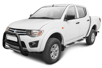 Mitsubishi L200 2006–2015 Sivuaskelmat B53T1930 (2 kpl, ruostumaton teräs) kuva 2