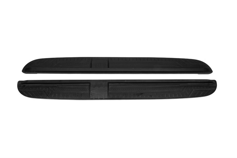 Hyundai Santa Fe 2 2006–2012 OEM-sivuporrasputket ilman kiinnityssarjaa (2 kpl, alumiini) Kuva 2