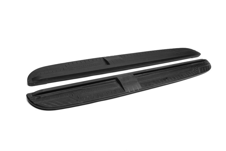 Hyundai Santa Fe 2 2006–2012 OEM-sivuporrasputket ilman kiinnityssarjaa (2 kpl, alumiini) Kuva 1