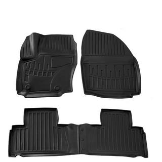 Stingray 3D sisätilan lattiamattosarja (OWAL-klipsit) (4 kpl, polyuretaani) Ford S-Max 2007–2014