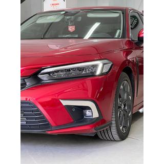Sumuvalojen kromilistat (2 kpl, ruostumaton teräs) Honda Civic Sedan 2021– kuva 3