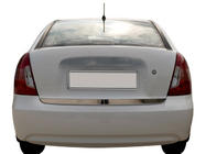 Hyundai Accent 2006–2010 Takalukun reunalista (ruostumaton teräs) kuva 1