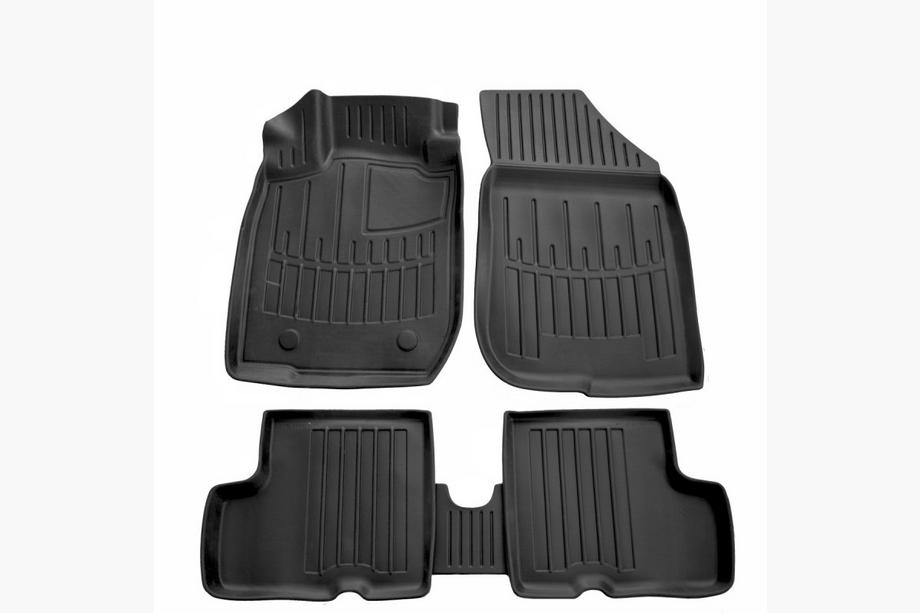 Dacia Duster 2008–2018 Stingray 3D lattiamatot (2WD) (5 kpl, polyuretaani) Image