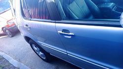 Mercedes ML W163 1997–2005 Kromiset ovenkahvan suojakuoret (4 kpl) Libao - ABS-muovi kuva 3