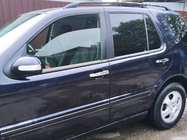Mercedes ML W163 1997–2005 Kromiset ovenkahvan suojakuoret (4 kpl) Libao - ABS-muovi kuva 6